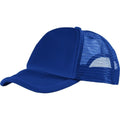 Royal Blue - Front - Bullet Trucker 5 Panel Cap