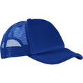 Royal Blue - Back - Bullet Trucker 5 Panel Cap