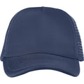 Navy - Back - Bullet Trucker 5 Panel Cap