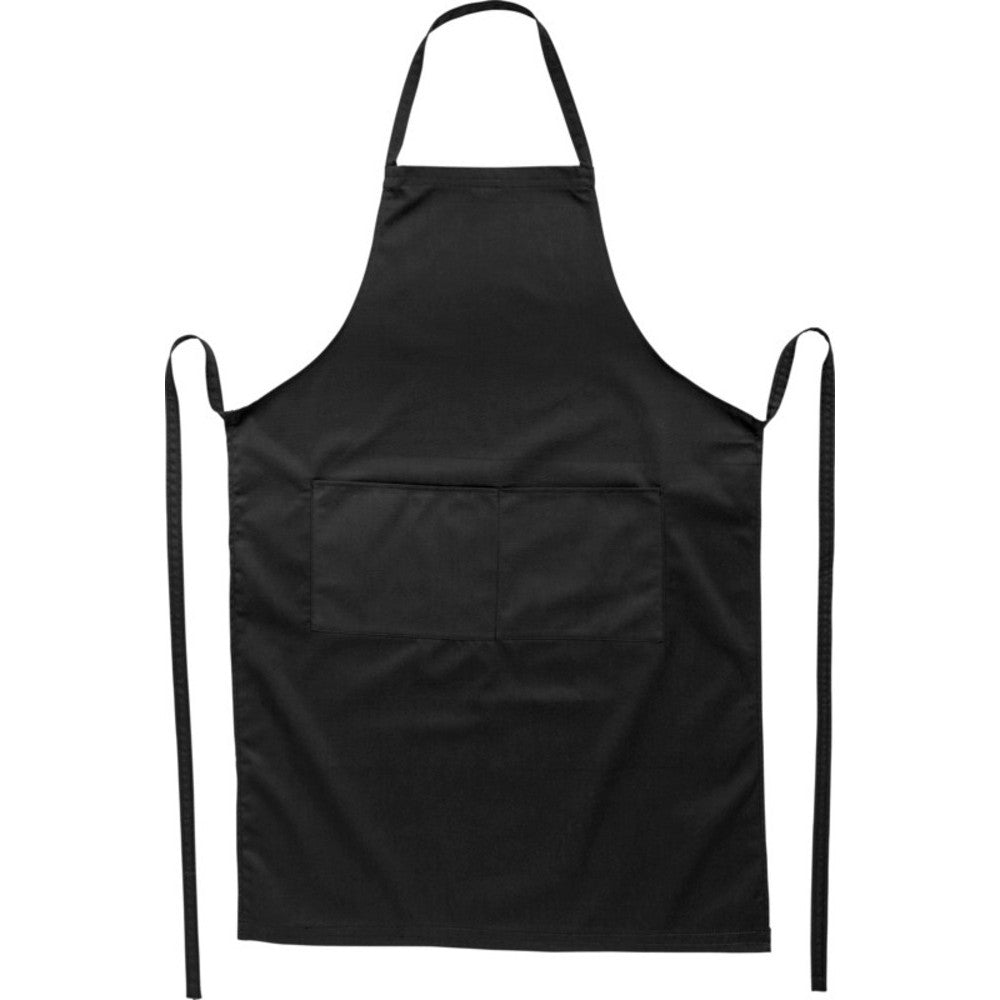 Solid Black - Back - Bullet Viera Apron