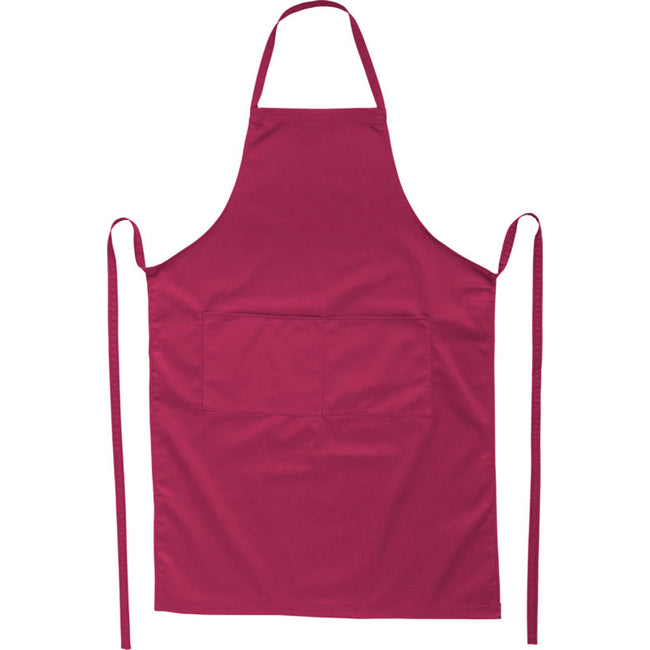 Burgundy - Back - Bullet Viera Apron