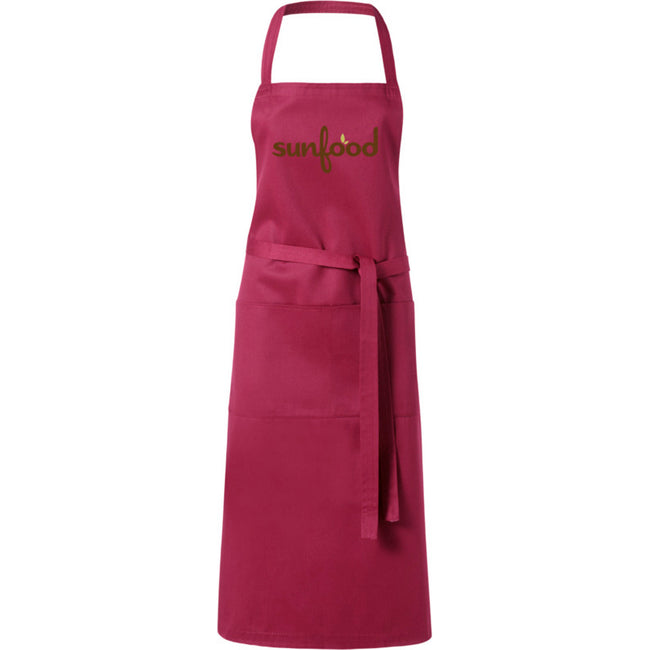 Burgundy - Side - Bullet Viera Apron