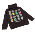 Black - Lifestyle - Minecraft Childrens-Kids Mini Mobs Wave Hoodie