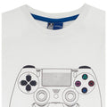 White - Back - Playstation Girls Controller T-Shirt