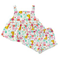Multicoloured - Front - Peppa Pig Girls Peppa Suzy Gerald Shorts & Top Set