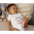 White - Back - Looney Tunes Boys Little But Loud Taz Babygrow