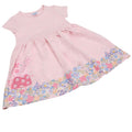 Pale Pink - Back - Peppa Pig Girls Flower Dress