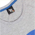 Blue-Heather Grey - Back - NASA Mens Classic Logo Pyjama Set