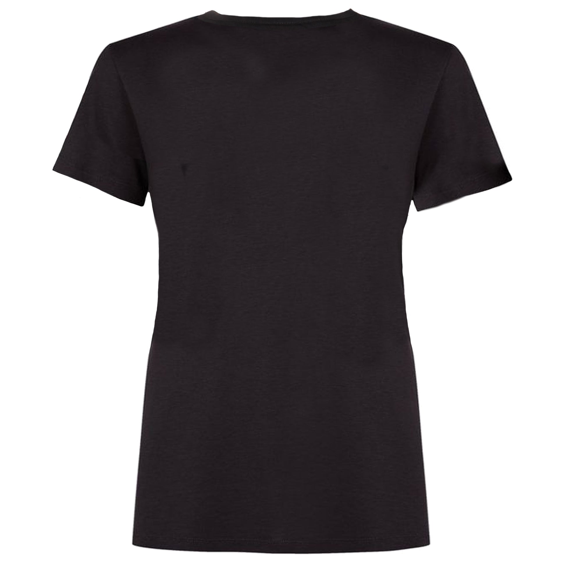 Black - Back - Barbie Girls Reversible Sequin Logo T-Shirt