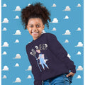 Navy - Back - Toy Story Girls Bo Peep Sweatshirt