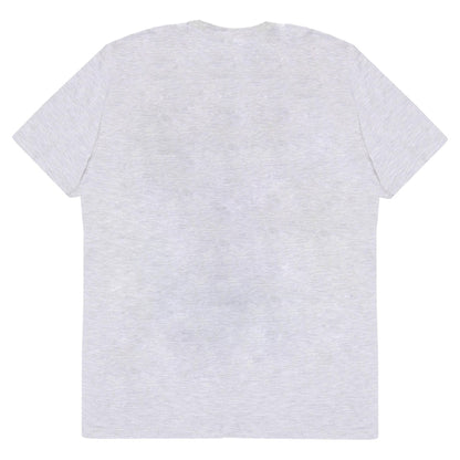Heather Grey-Blue - Back - Stranger Things Mens Hawkins Middle School AV Club T-Shirt