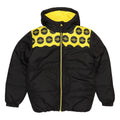 Black-Yellow - Side - Pokemon Boys Logo Puffer Jacket