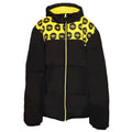 Black-Yellow - Front - Pokemon Boys Logo Puffer Jacket