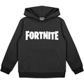 Black - Side - Fortnite Girls Logo Hoodie