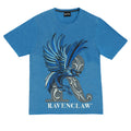 Blue - Side - Harry Potter Womens-Ladies Ravenclaw Loose Fit Pyjama Set