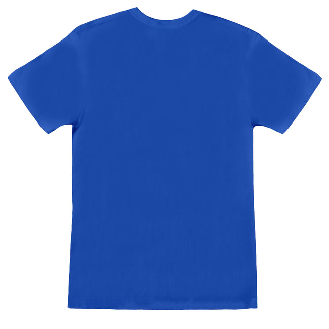Royal Blue - Back - Superman Mens Logo T-Shirt