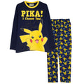 Navy - Side - Pokemon Boys I Choose You Pikachu Pyjama Set