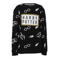 Black - Front - Harry Potter Boys Icons Sweatshirt