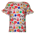 Multicoloured - Side - Peppa Pig Girls One In A Melon T-Shirt Set (Pack of 2)