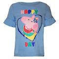 Multicoloured - Front - Peppa Pig Girls One In A Melon T-Shirt Set (Pack of 2)
