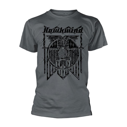 Charcoal - Front - Hawkwind Unisex Adult Doremi T-Shirt