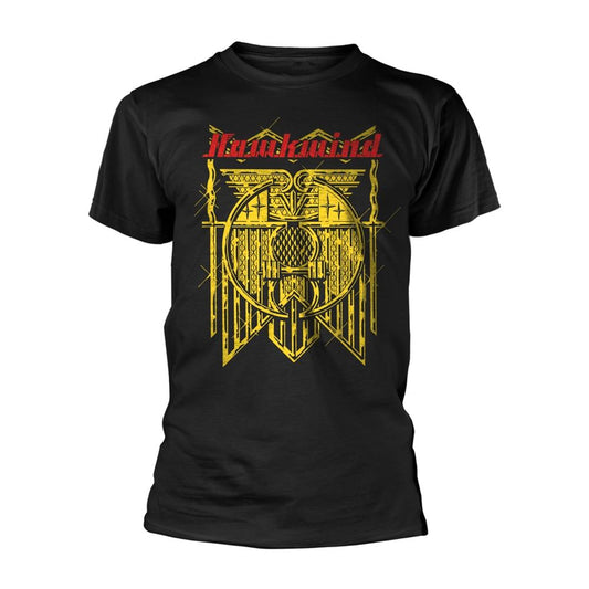 Black - Front - Hawkwind Unisex Adult Doremi T-Shirt