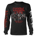 Black - Front - Cannibal Corpse Unisex Adult Butchered At Birth Baby Long-Sleeved T-Shirt