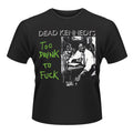 Black - Front - Dead Kennedys Unisex Adult Too Drunk To Fuck T-Shirt