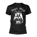 Black - Front - Angel Witch Unisex Adult Baphomet T-Shirt