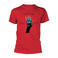 Red - Front - The Flesh Eaters Unisex Adult A Minute To Pray A Second To Die T-Shirt
