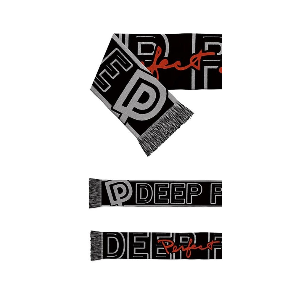 Black-White-Red - Front - Deep Purple Perfect Strangers Winter Scarf