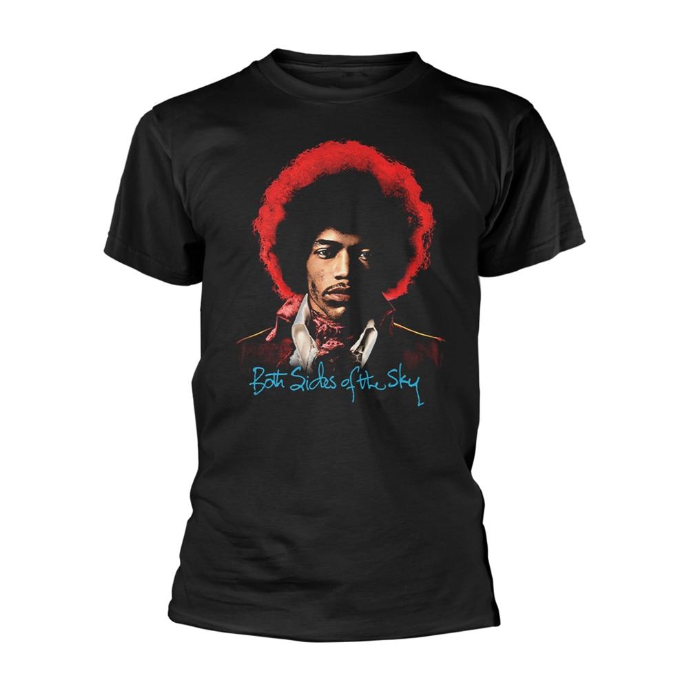 Black - Front - Jimi Hendrix Unisex Adult Both Sides Of The Sky T-Shirt