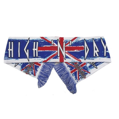 Blue-White-Red - Back - Def Leppard Union Jack Winter Scarf