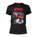 Black - Front - Dio Unisex Adult Holy Diver T-Shirt