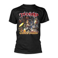 Black - Front - Tankard Unisex Adult Chemical Invasion T-Shirt