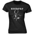 Black - Front - Bathory Unisex Adult Goat Back Print T-Shirt
