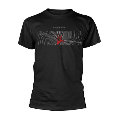 Black - Front - System Of A Down Unisex Adult Radiation T-Shirt
