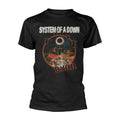 Black - Front - System Of A Down Unisex Adult B.Y.O.B. T-Shirt