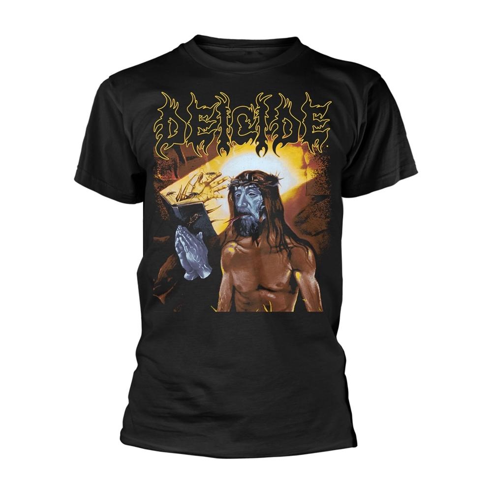 Black - Front - Deicide Unisex Adult Serpents Of The Light T-Shirt