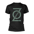 Black - Front - Shinedown Unisex Adult Secondary Name T-Shirt