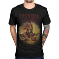 Black - Side - Cannibal Corpse Unisex Adult Chainsaw T-Shirt