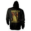 Black - Back - Godflesh Unisex Adult Messiah Full Zip Hoodie