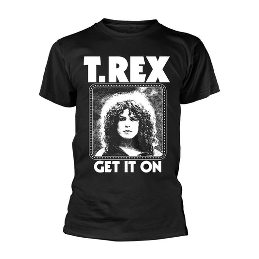 Black - Front - T. Rex Unisex Adult Get It On T-Shirt