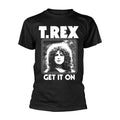 Black - Front - T. Rex Unisex Adult Get It On T-Shirt