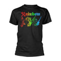 Black - Front - Rainbow Unisex Adult 3 Ritchies T-Shirt