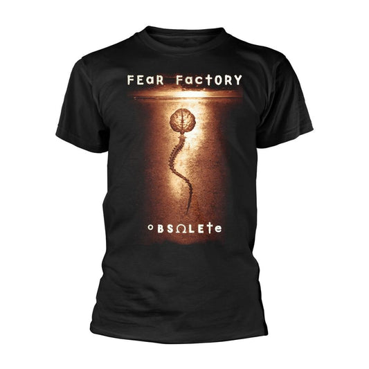 Black - Front - Fear Factory Unisex Adult Obsolete T-Shirt
