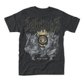 Black - Front - Behemoth Unisex Adult Messe Noire T-Shirt