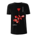 Black - Front - Depeche Mode Unisex Adult Violator T-Shirt