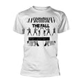 White - Front - The Fall Unisex Adult Newport T-Shirt