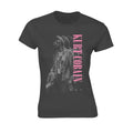 Grey - Front - Kurt Cobain Womens-Ladies Standing T-Shirt